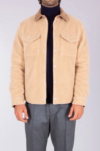 Giacca camicia pile