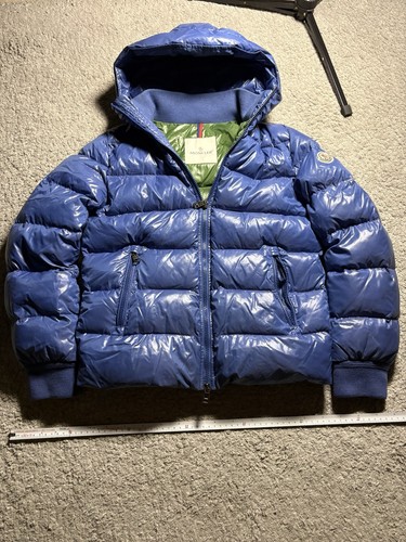 Moncler piumino vintage blu