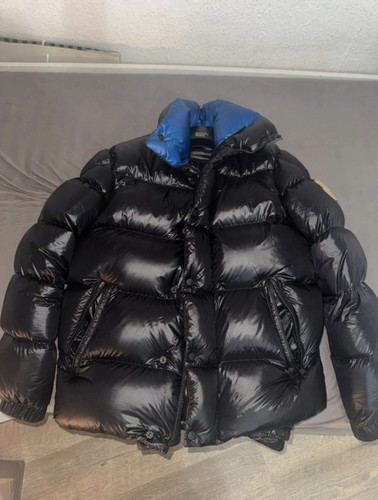 Moncler piumino uomo nero/blu