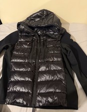 Piumino imbottito ibrido nero